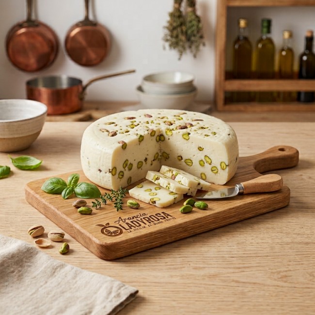 Käse mit Pistazien
