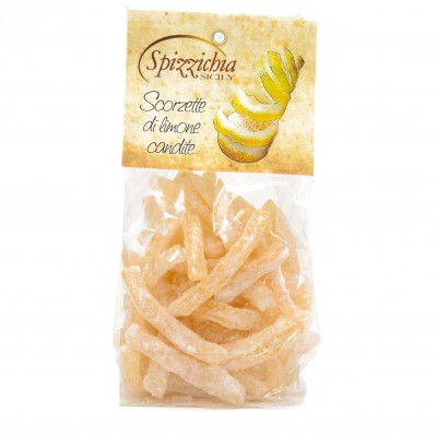 Kandierte Zitronenschalen (160 g)