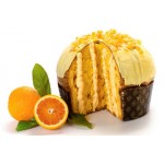 Handgefertigter Panettone mit Orangenaroma im Spritzbeutel 1