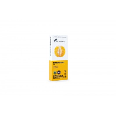Schokolade aus Modica (g.g.A.) mit Mandarinen (100 g)