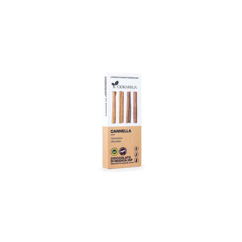 Schokolade aus Modica g.g.A. – Zimt (100 g)