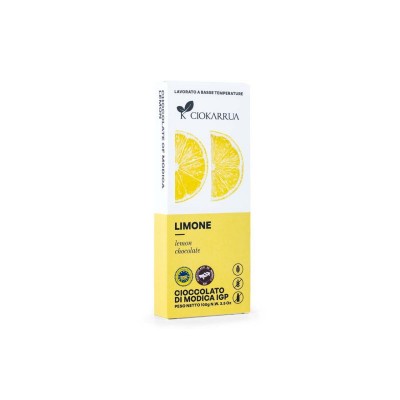 Cioccolato Modica IGP-Limone (100g)