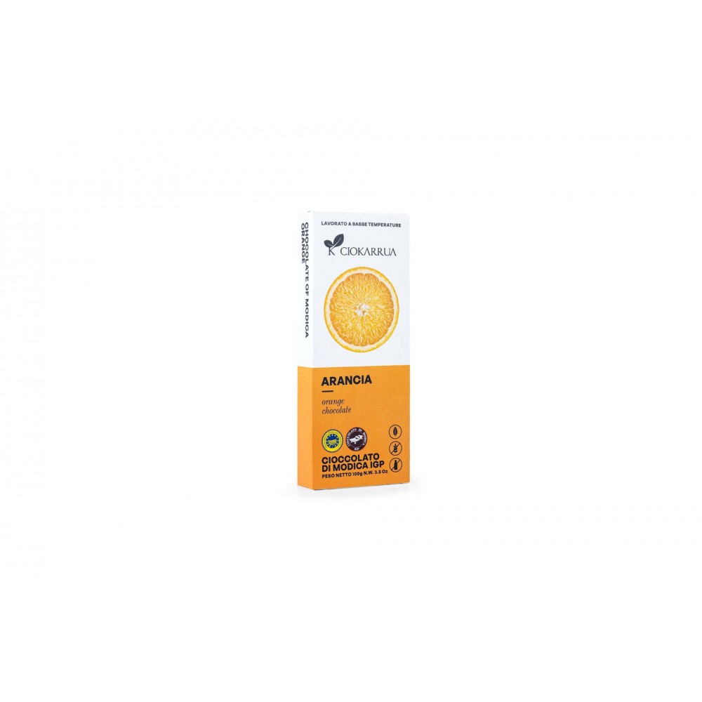 Cioccolato di Modica IGP- Arancia (100gr)