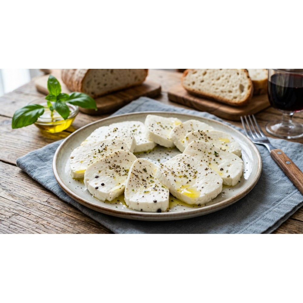 Weißer „Primo Sale“-Käse