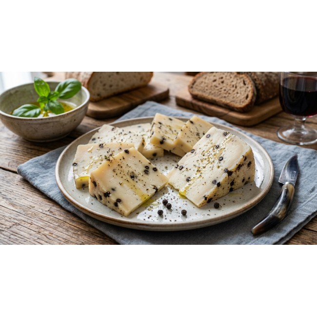 Formaggio pepato secondo sale