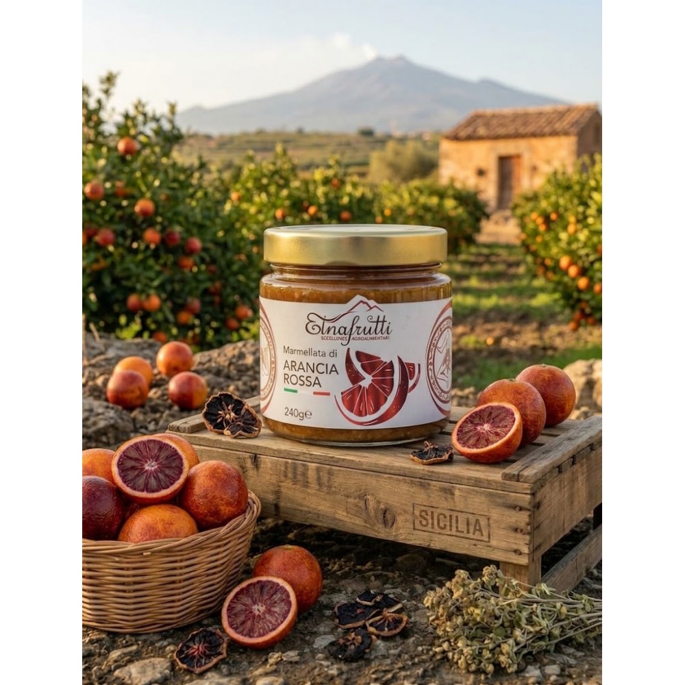 Marmellata di Arancia Rossa (240 g)