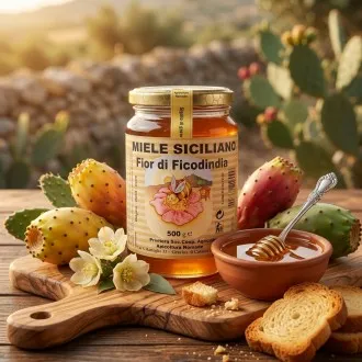 Miele di fico d'india (500 g)