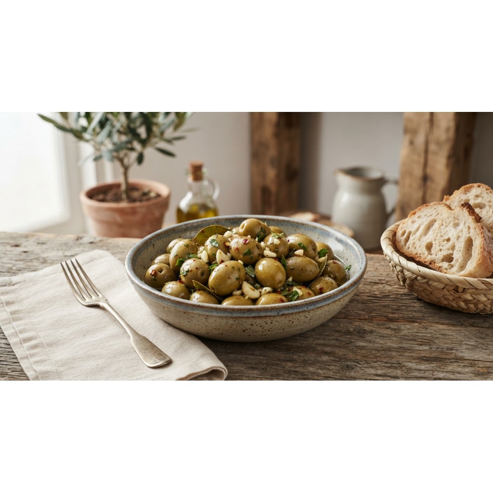 Olive Verdi alla Contadina (250 g)