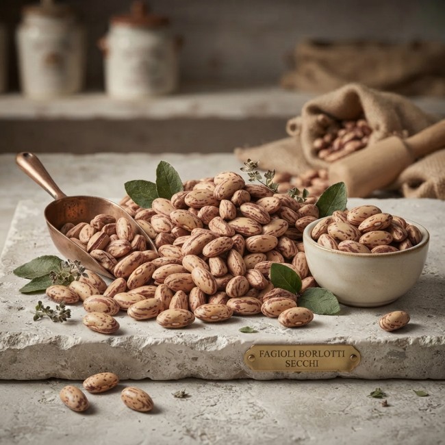 Fagioli Borlotti (1 Kg)