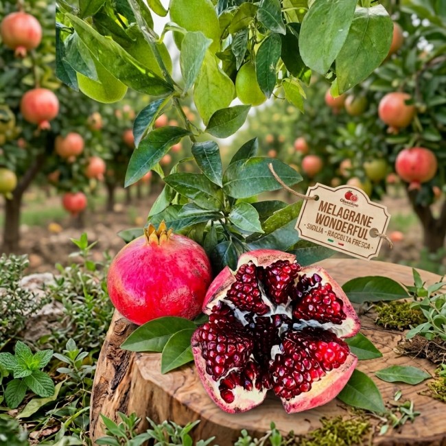 Granatäpfel aus Sizilien